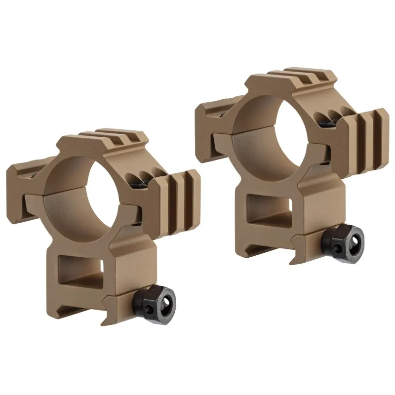 PPS Airsoft Medium Picatinny Mounting Rings 30mm · Tan / FDE