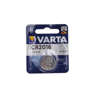 Pilha Lithium 3V CR2016 - Varta