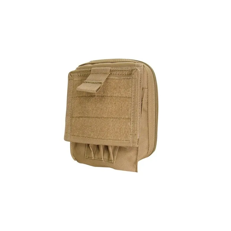 Condor Map Pouch · Coyote tan