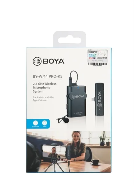 Boya BY-WM4 PRO-K5 Wireless Set for Usb-C