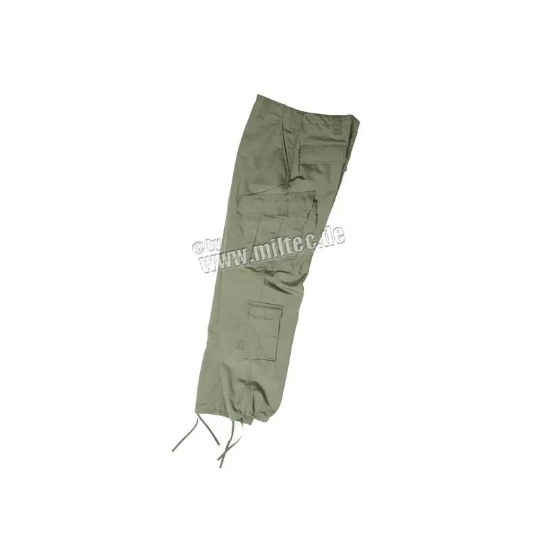 Mil-Tec Calças ACU RipStop · Verde / OD