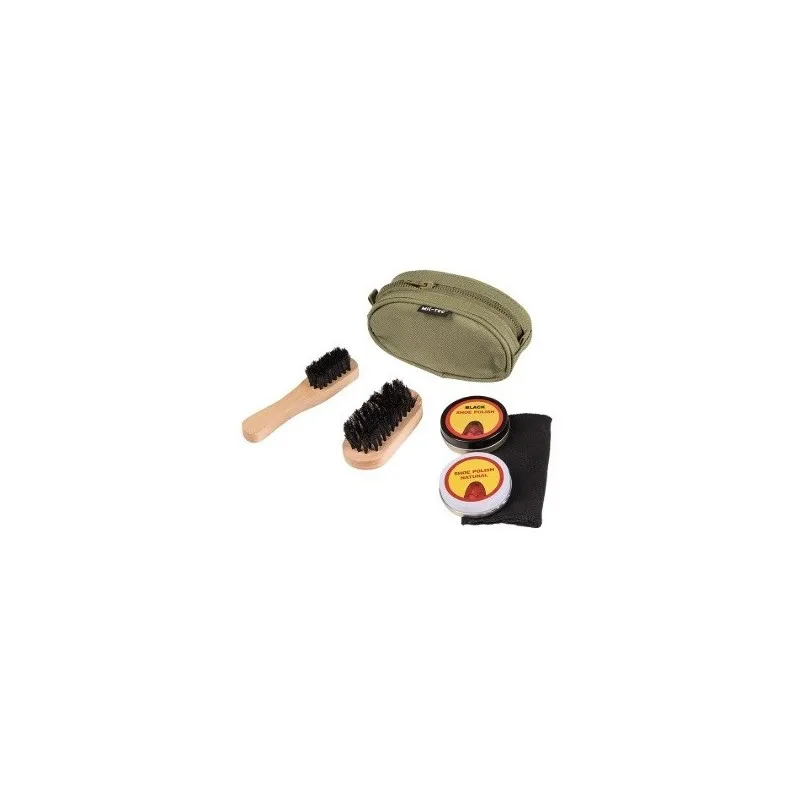 Mil-Tec Conjunto Engraxar C/ Bolsa · Verde / OD
