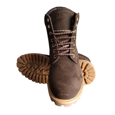 Bota Homem Nobuck - 1010 Castanho - Bracci