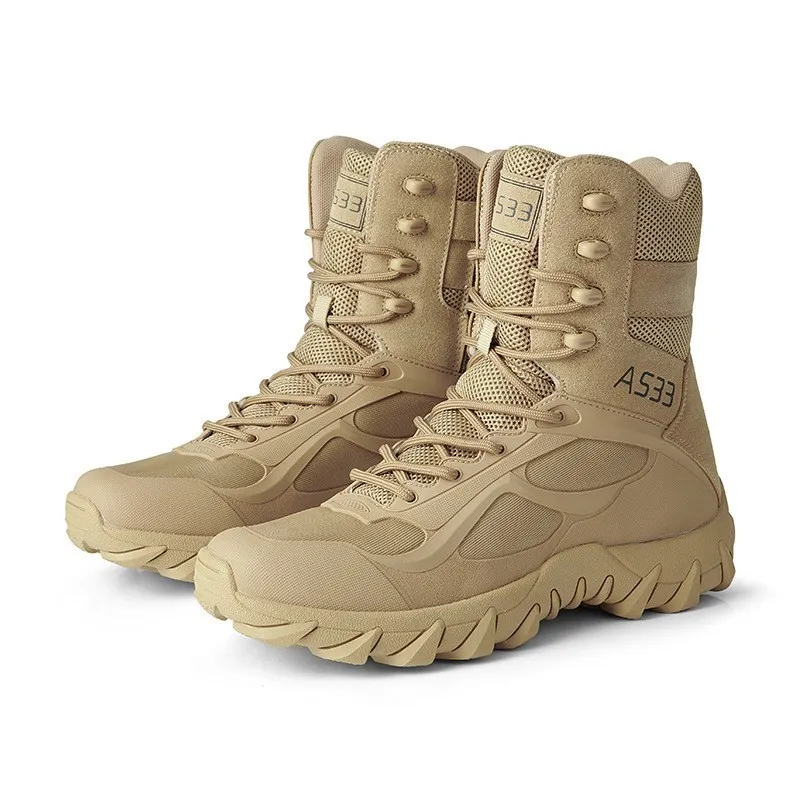 LF Tacticas High AS33 Zipp · Tan / FDE