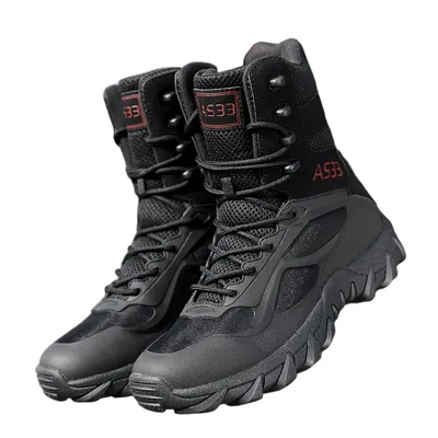 Tacticas High AS33 Zipp - Pretas - LF