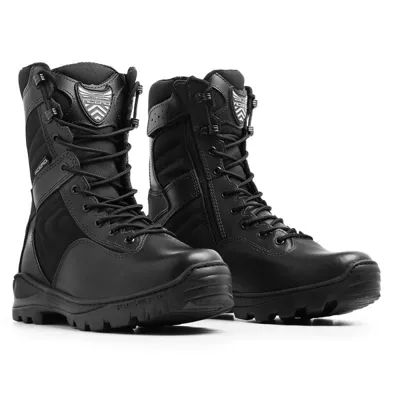 Bota Extreme C/ Fecho Lateral - Preta - Acero