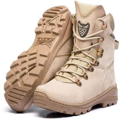 Bota Tiger Nobuck - Acero