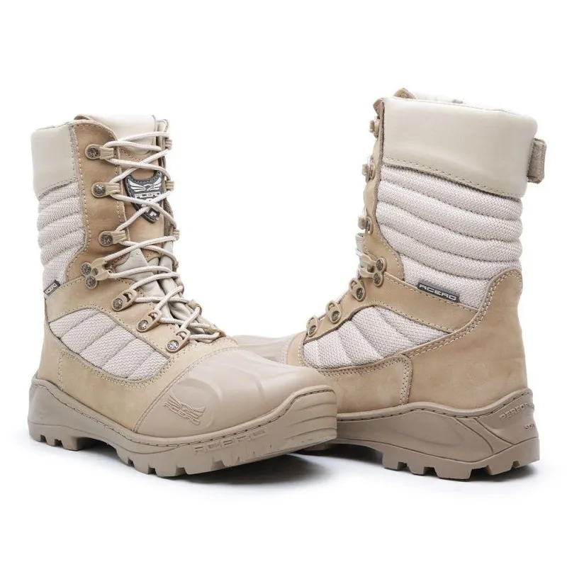 Acero Bota Comando Nobuck · Tan / FDE
