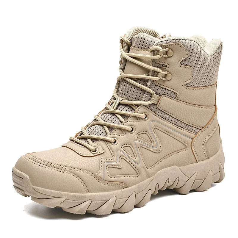 LF Tacticas Mid Zipper · Tan / FDE