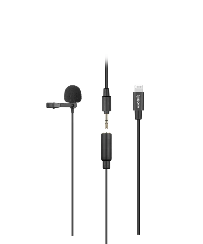 Boya BY-M2 Lapel Microphone for iOS Devices