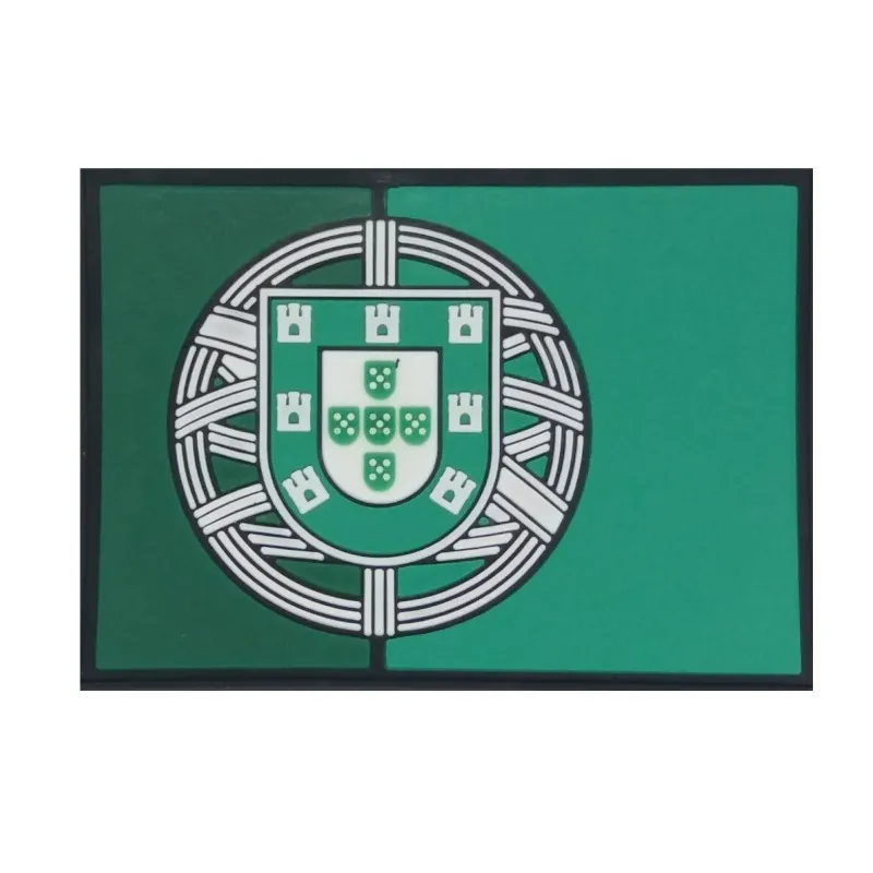 Patch 3D PVC Bandeira Portugal · Verde / OD
