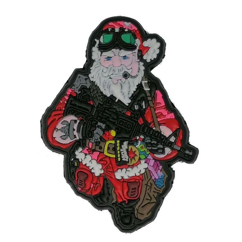 Patch 3D PVC Santa