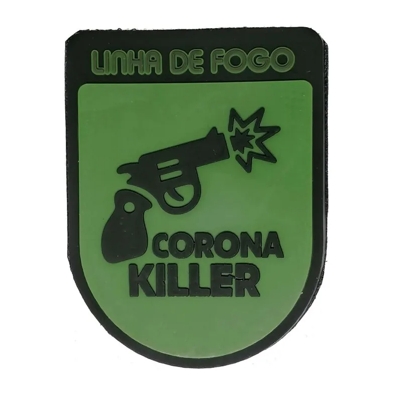 Patch 3D PVC LF Corona Killer · Verde / OD