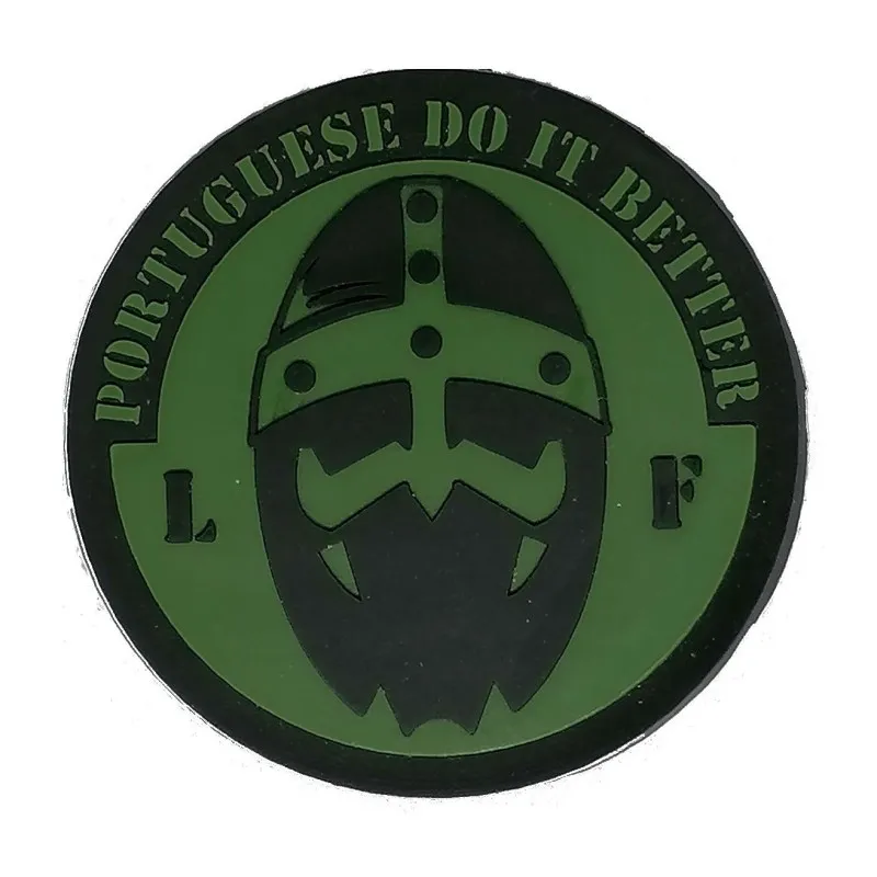 Patch 3D PVC Portuguese Do It Better · Verde / OD