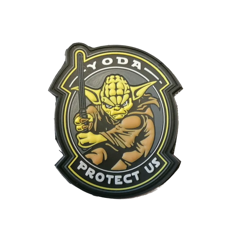 Patch 3D PVC Yoda Protect US
