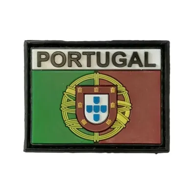 Patch 3D PVC Bandeira Portugal