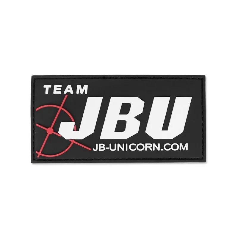 JBU Patch 3D PVC Team · Negro
