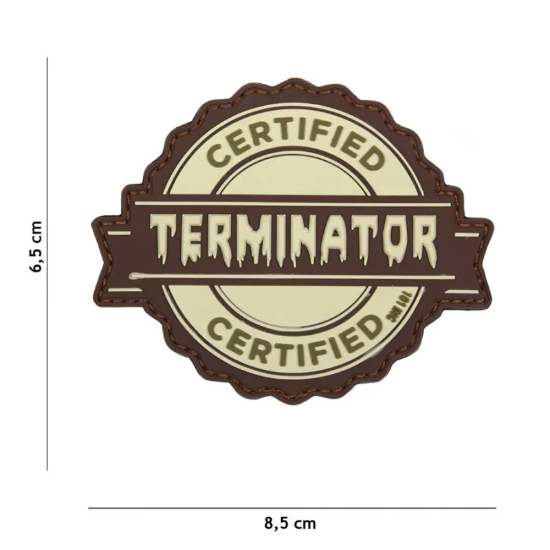 101 Inc Patch 3D PVC Terminator · Coyote