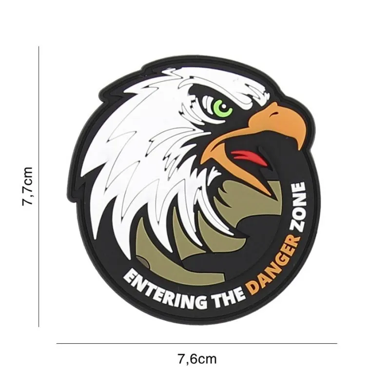 101 Inc Patch 3D PVC Danger Zone Eagle