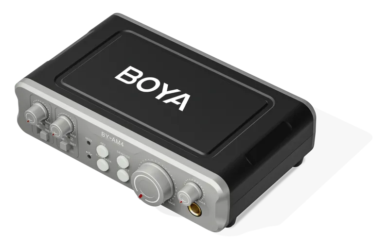 Boya BY-AM4 – Professional Dual-Channel Audio Interface