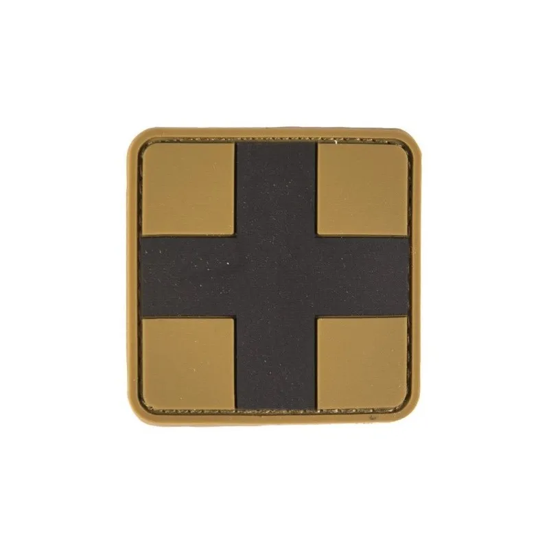 Mil-Tec Patch 3D PVC Cross · Coyote