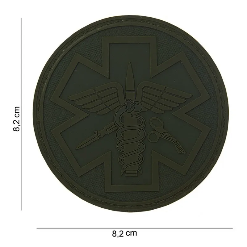 101 Inc Patch 3D PVC ParaMedic · Verde / OD