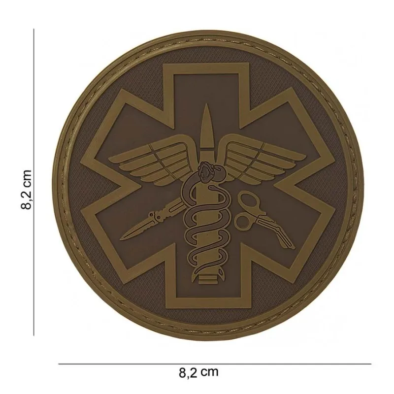101 Inc Patch 3D PVC ParaMedic · Coyote