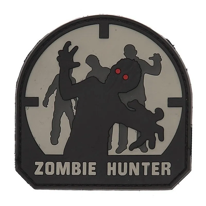 101 Inc Patch 3D PVC Zombie Hunter SWAT