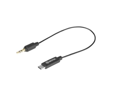 BY-K2 – 3.5mm TRS (Male) to Type-C (Male) Audio Adapter - Boya