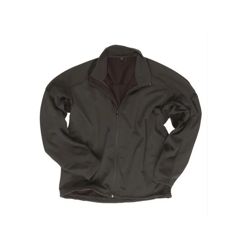 Mil-Tec Light Weight Softshell Jacket · Negro