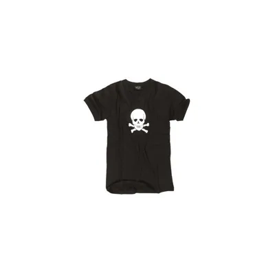 T-Shirt Skull - Preta - Mil-Tec