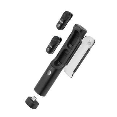 Magic 03 Wireless Mic – 2 TX + 2 RX – Type-C & 3.5mm – Incl. Charging Case - Boya