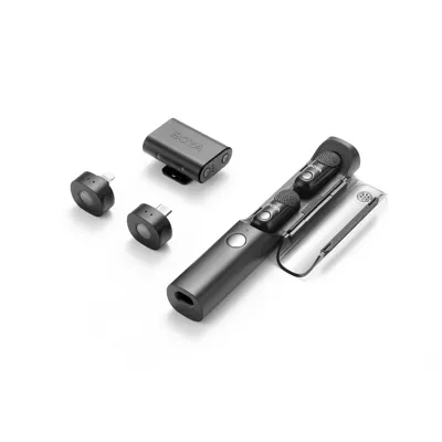 Magic 02 Wireless Mic – 2 TX + 3 RX – Type-C, Lightning & 3.5mm – Incl. Charging Case - Boya