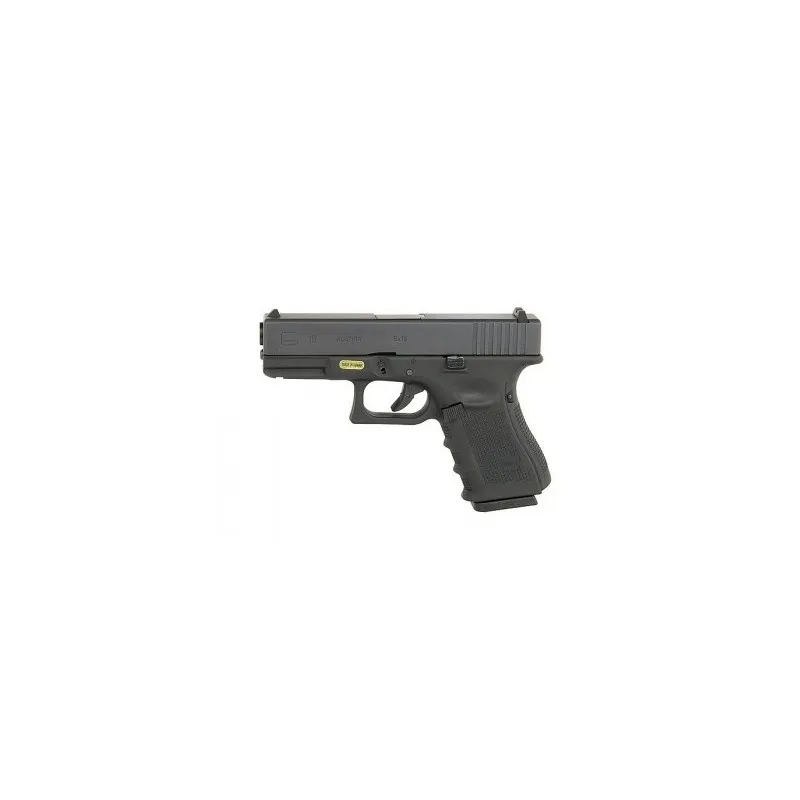 WE Airsoft Glock 19 Gen. 4 · Negro