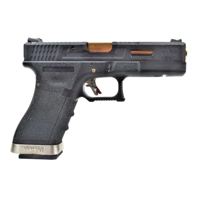 WE Airsoft Glock 18C T1 Custom · Negro