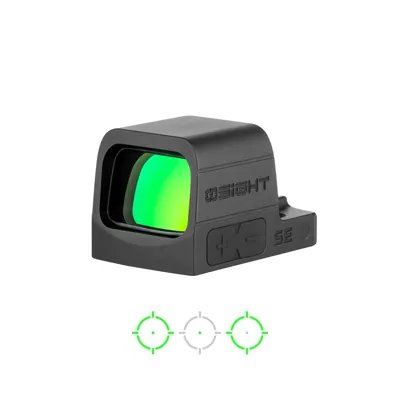 Visor de Punto Verde SE GN 2 MOA & 32 MOA con Batería Extraíble - Osight