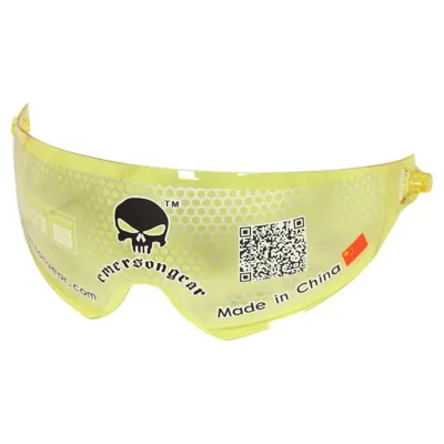 Lente Substituição para Capacete FAST C/ Goggles - Amarela - Emerson
