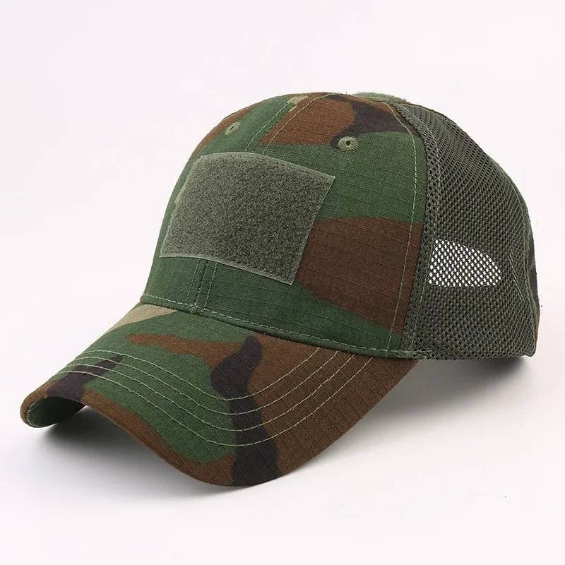 LF Boné Baseball Mesh · Woodland