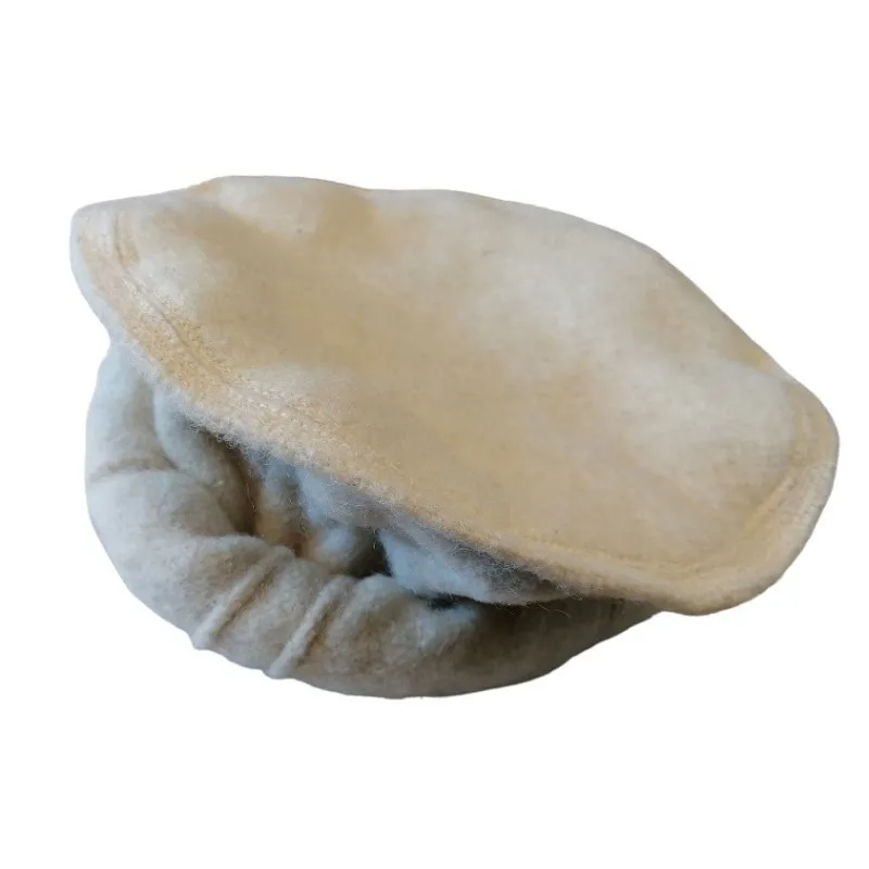 LF Wool Pakol Cap - Creme