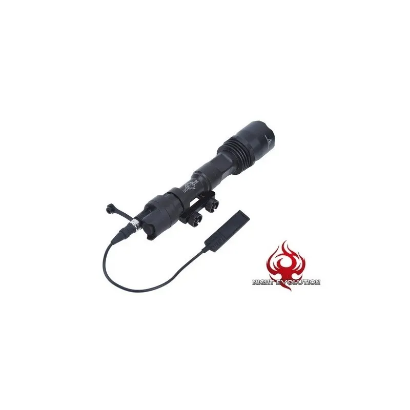 Night Evolution Lanterna M961 Tactical Light LED - NE04009 · Negro