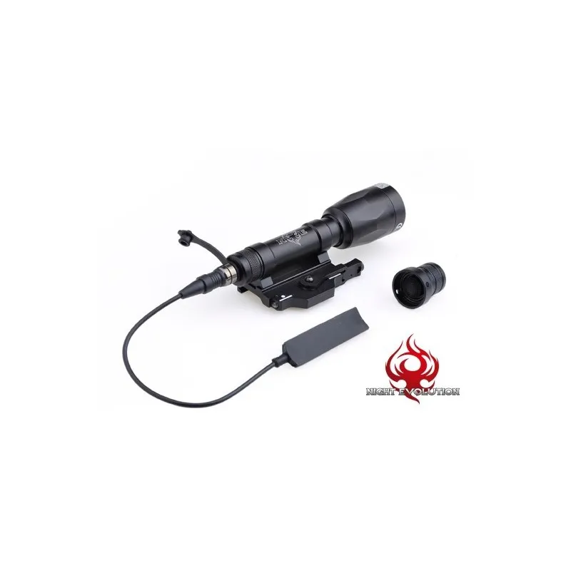 Night Evolution Lanterna M620P ADM QD Auto Lock Mount - NE04028 · Negro