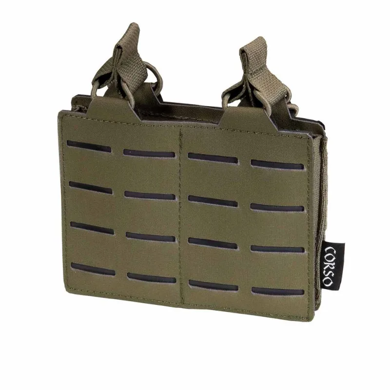Corso Double M4 MAG Dagger MK1 Laser Pouch · Verde / OD