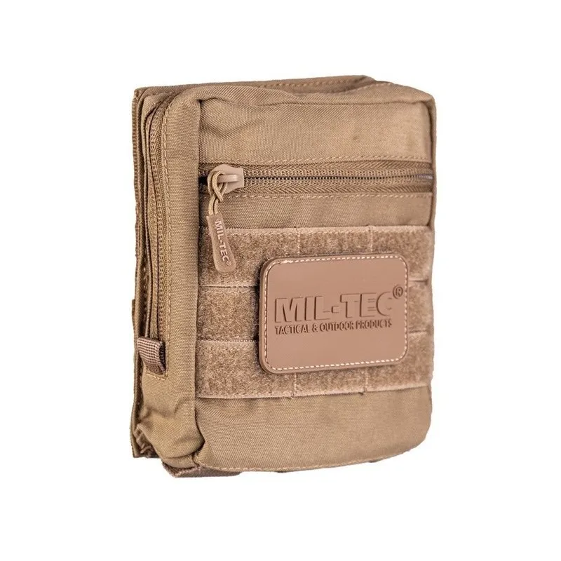 Mil-Tec Multi Purpose Pouch W. Hook & Loop Backside · Coyote