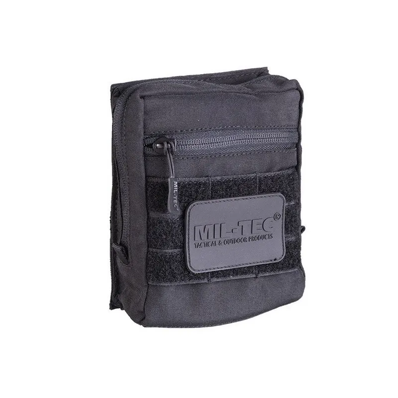 Mil-Tec Multi Purpose Pouch W. Hook & Loop Backside · Negro