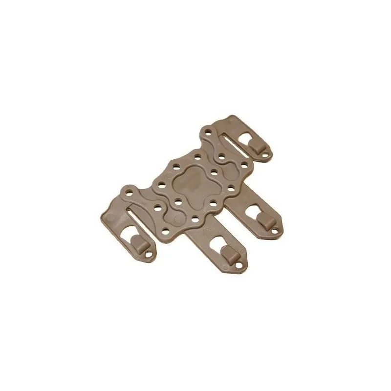 Adaptador MOLLE P/ Coldre CQC · Tan / FDE