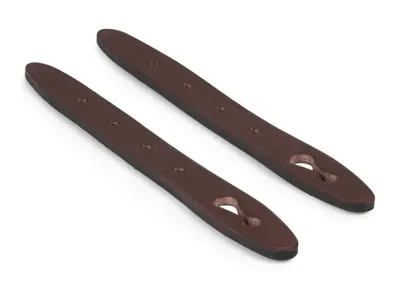 Hadley Small Pro Front Straps Chocolate - Billingham