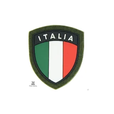 Patch PVC Italia Scudetto con Velcro - Altri marchi