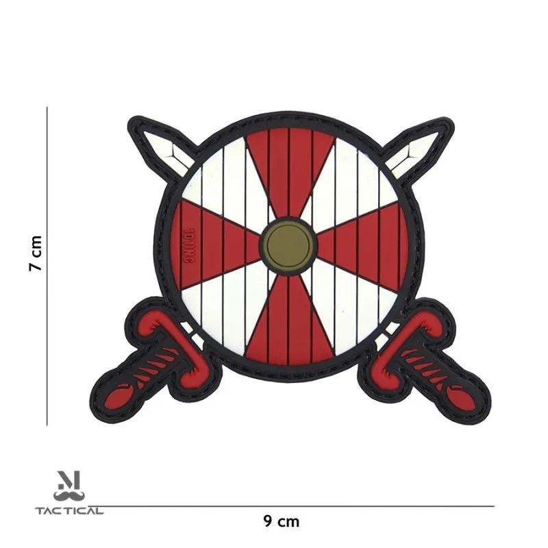 Altri marchi Patch PVC Scudo Vichingo