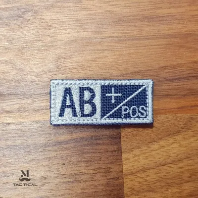 Gruppo Sanguigno - Bloodtype Patch - Blu - Altri marchi