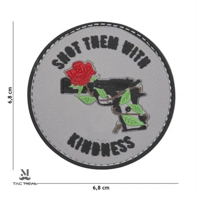 Patch PVC 3D - Shot Them with Kindness - Altri marchi